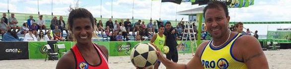Many Gleize garante título do Pro Footvolley em Miami