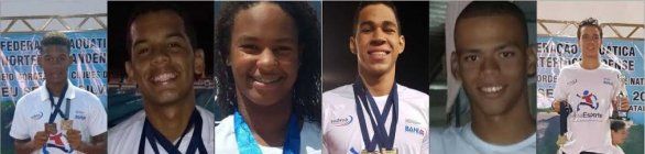 Nadadores baianos batem recordes de medalhas no Torneio Nordeste em Natal