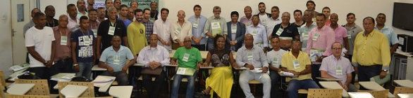 Dirigentes de Ligas de Futebol e gestores do Esporte de 13 municípios da RMS