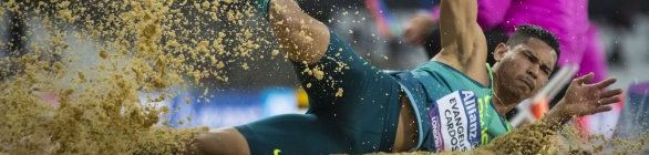 Mateus Evangelista fatura prata no salto e chega a três medalhas no Mundial